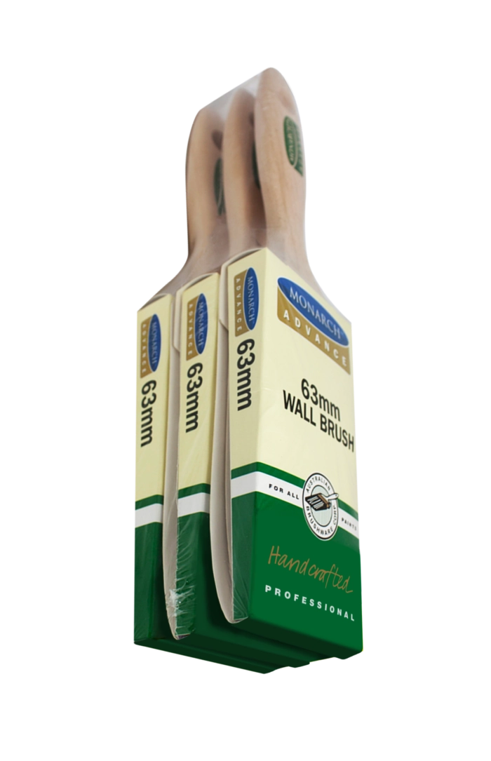 3PCE Value Pack - 3 x 63mm Wall Brush