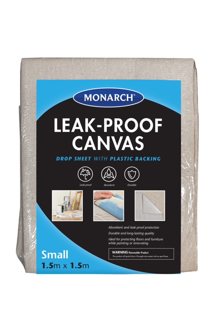 Leak Proof Canvas Drop Sheets