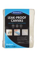 Medium Leak Proof Canvas Drop Sheet - 2.7m x 3.6m