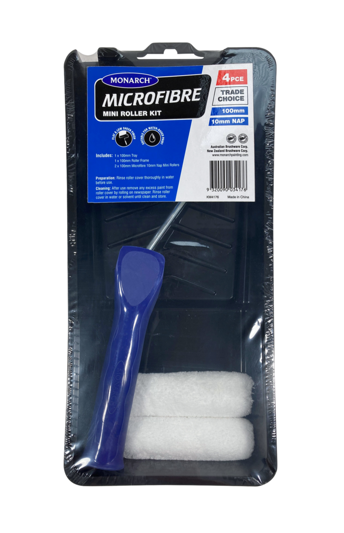 Monarch_Trade Choice_4PCE_Mini Roller Kit_10mm Microfibre