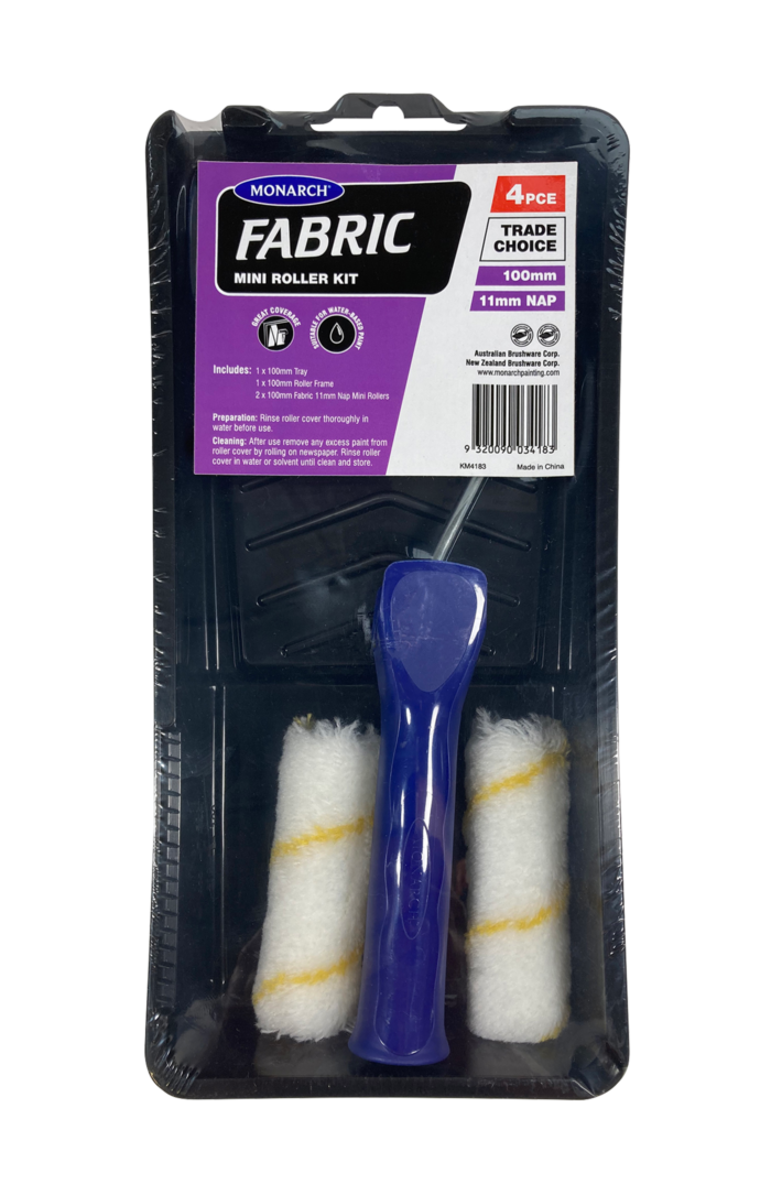 Fabric Mini Roller Kit - 4PCE