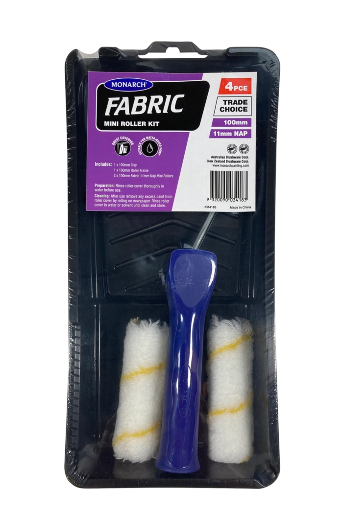 Fabric Mini Roller Kit - 4PCE