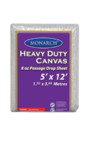 8oz Heavy Duty Canvas Passage Drop Sheet - 5' x 12'