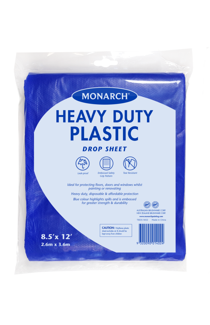 Heavy Duty Plastic Drop Sheet - Medium