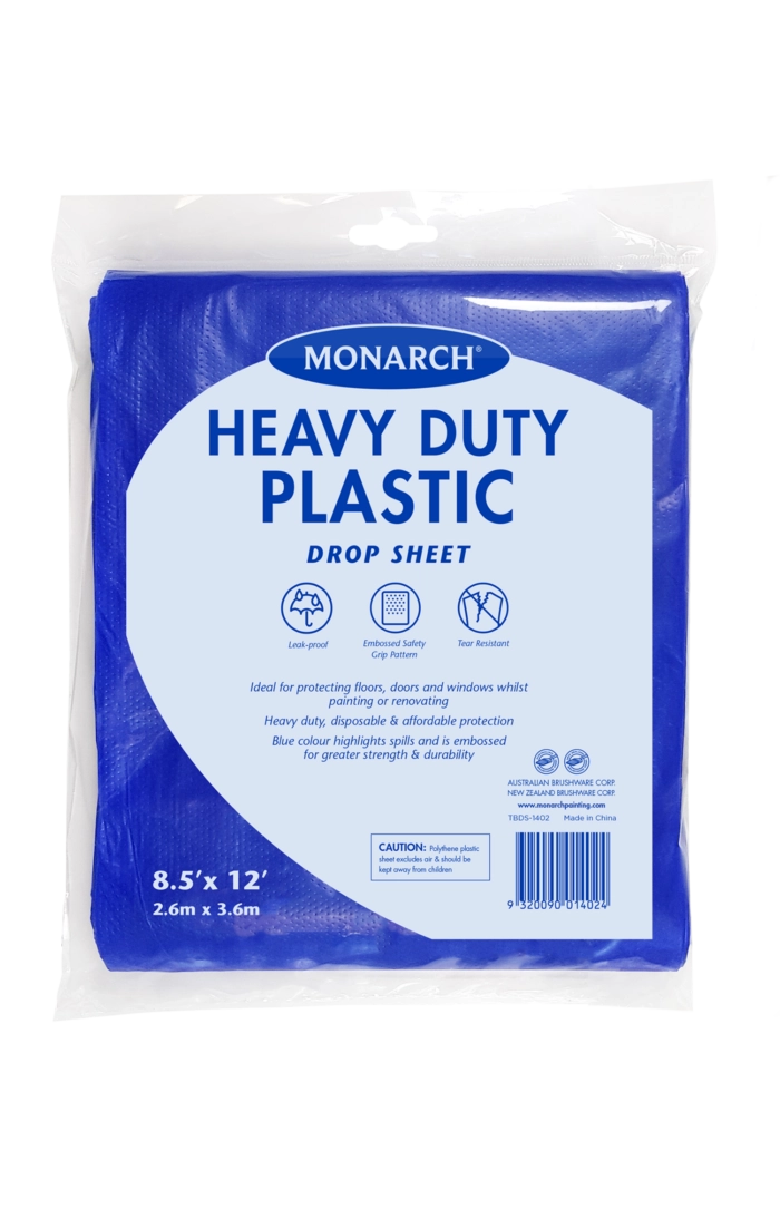 Heavy Duty Plastic Drop Sheet - Medium