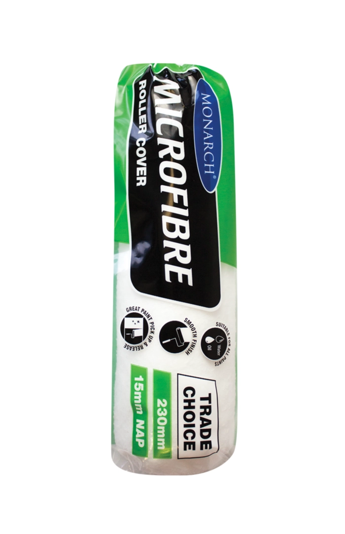 MONARCH Roller Cover 230mm/15mm Nap Microfibre 