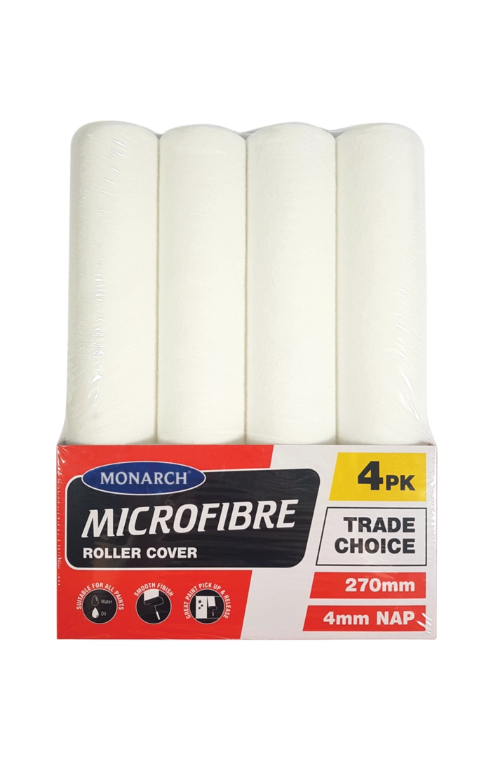 Microfibre Roller Cover Packs 4mm Nap Monarch Trade