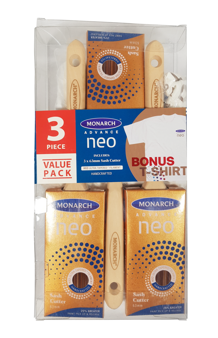 Monarch Advance Neo Value Pack - 3 x 63mm Sash Cutter 