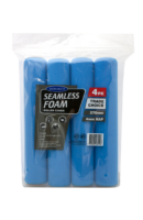 MONARCH Roller Cover 270mm/4mm Nap Blue Seamless Foam 4PK