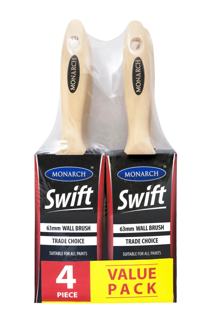 Wall Brush Value Pack - 4pc (4 x 63mm)