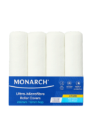 230mm Microfibre Roller Cover - 10mm Nap - 4PK