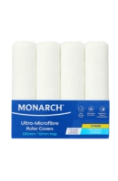 230mm Microfibre Roller Cover - 10mm Nap - 4PK