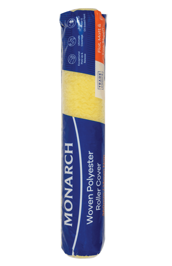 MONARCH Woven Polyester Roller Cover 360mm/14mm Nap 