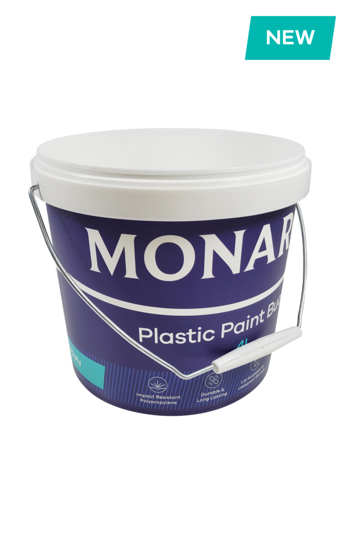 Monarch 4L Plastic Paint Bucket