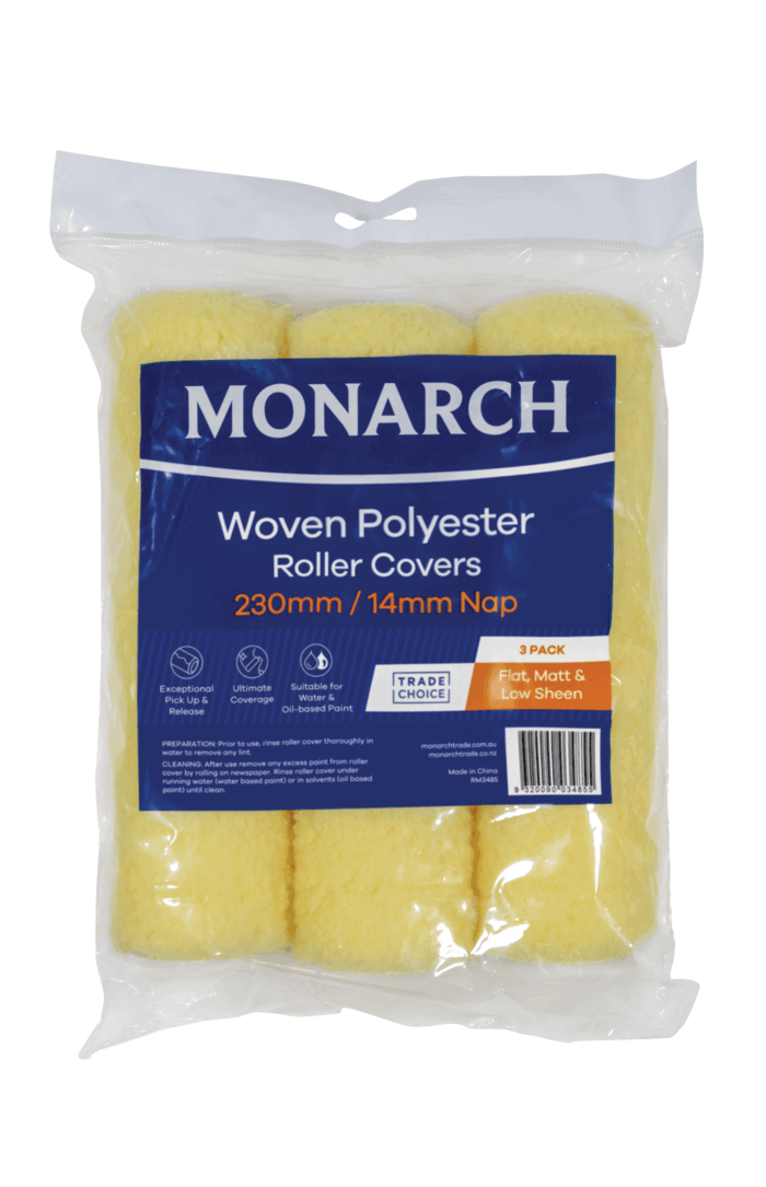 Woven Polyester Roller Cover Value Packs - 14mm Nap