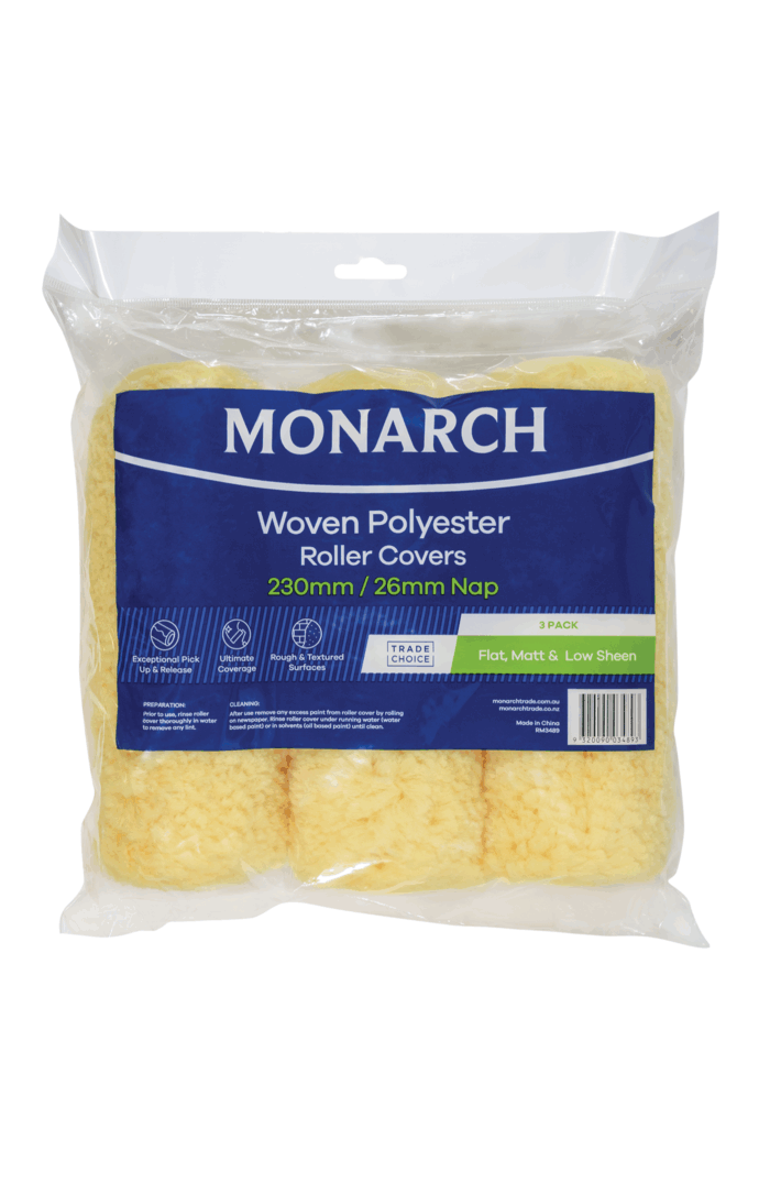 Woven Polyester Roller Cover Value Packs - 26mm Nap