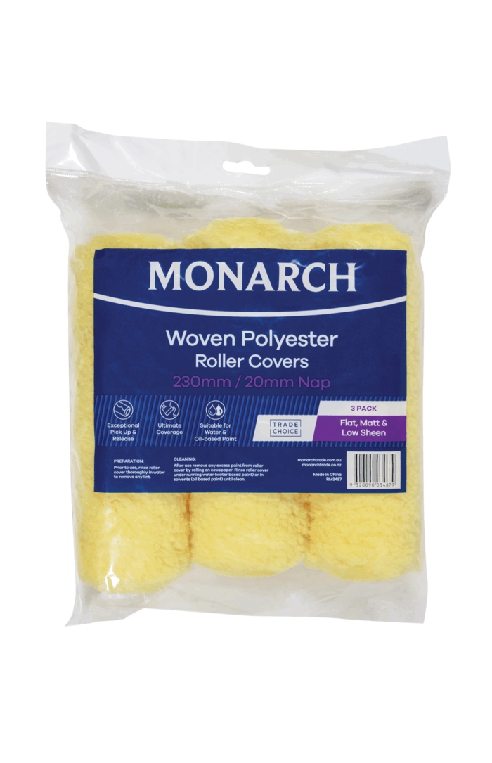 Woven Polyester Roller Cover Value Packs - 20mm Nap