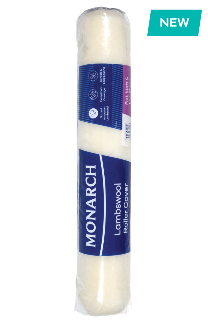 MONARCH Lambswool Roller Cover 460mm/20mm Long Nap