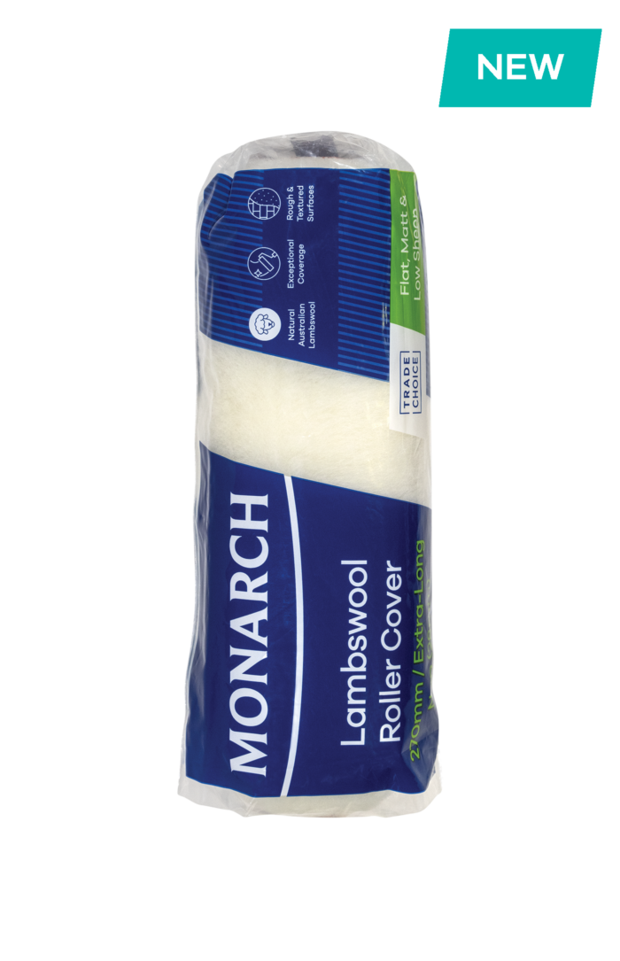 MONARCH Lambswool Roller Cover 270mm/28mm Extra-Long Nap