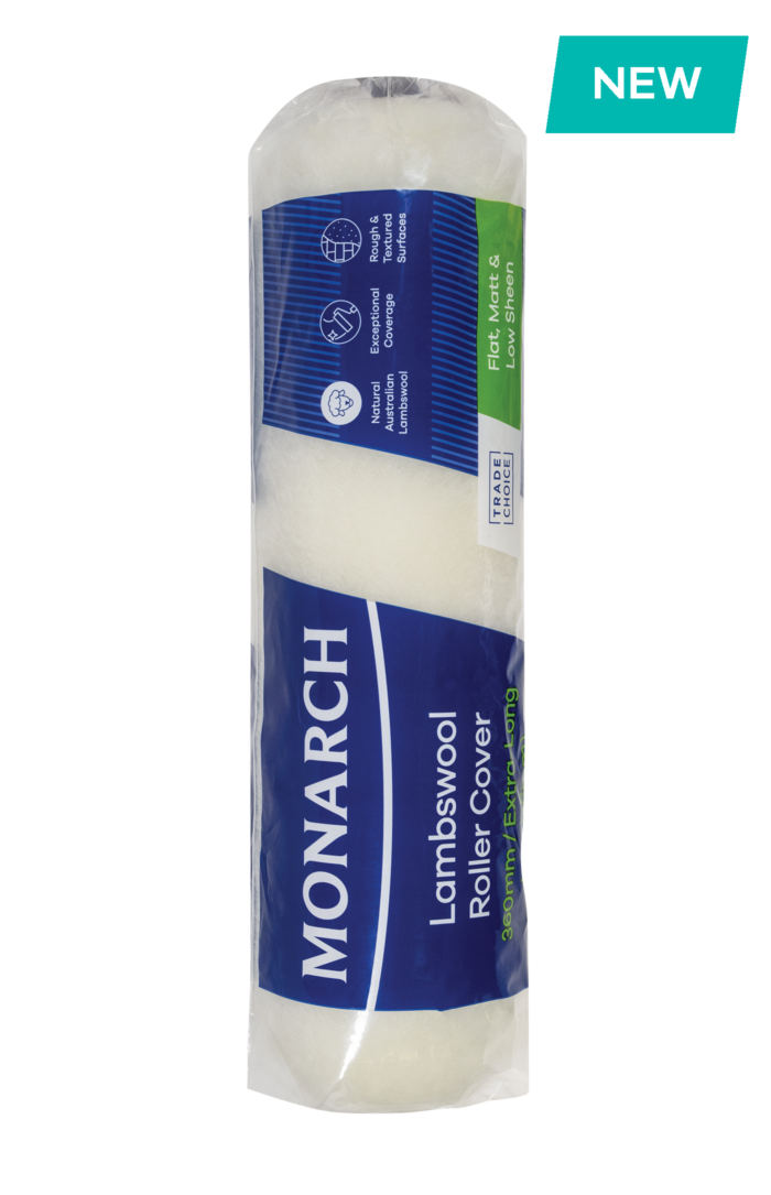 MONARCH Lambswool Roller Cover 360mm/28mm Extra-Long Nap