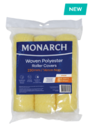 MONARCH Woven Polyester Roller Cover 230mm/14mm VALUE 3 PACK