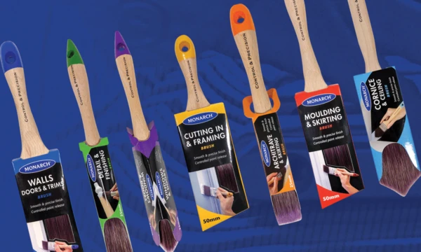 Detail and Finishing Paint Brush Range Monarch Painting