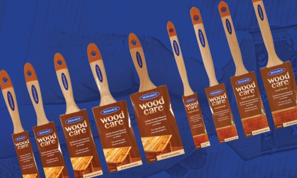 Woodcare Paint Brush Range Monarch Painting