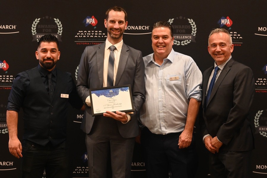 Monarch proudly continues to sponsor the Master Painters Association VIC/TAS Awards Night.
