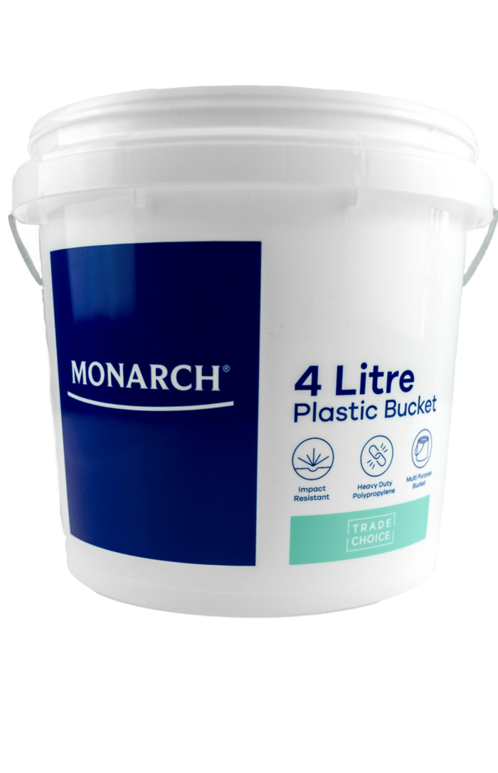 Monarch Plastic Bucket 4L