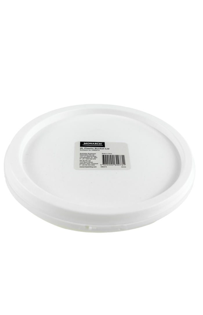 Monarch Plastic Bucket Lid 4L