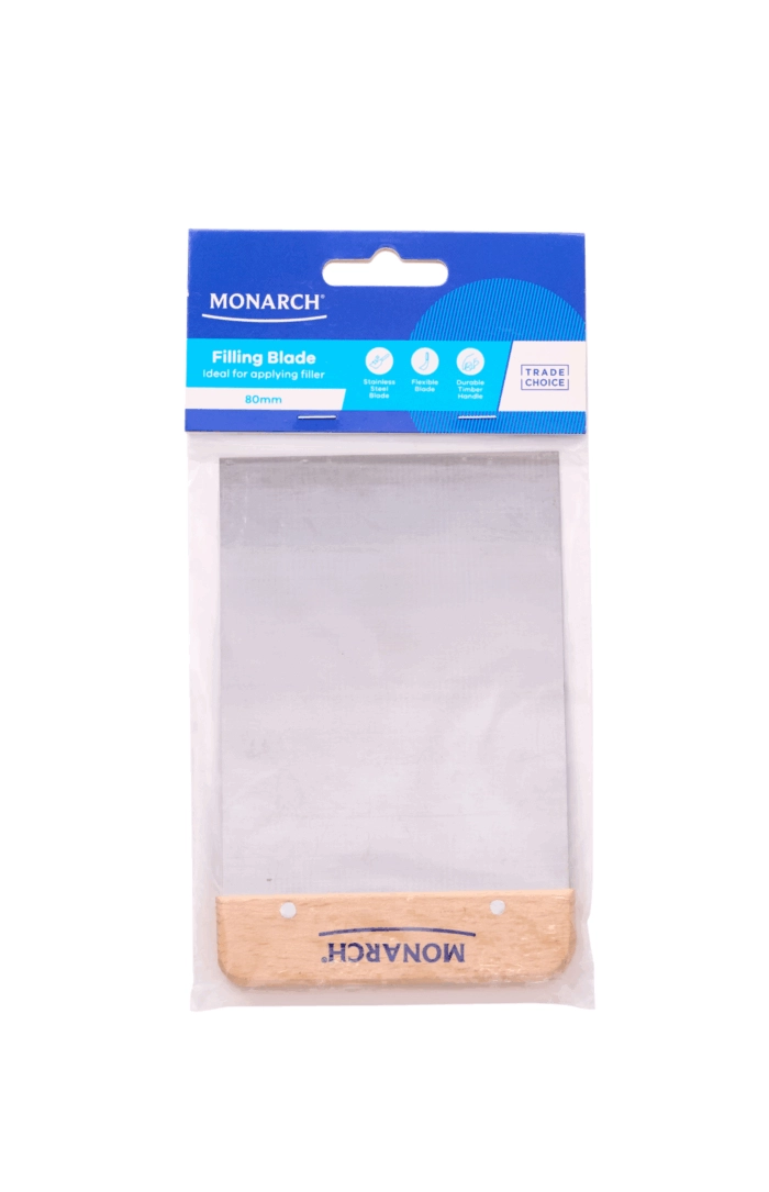 Timber Handle Filling Blade 80mm