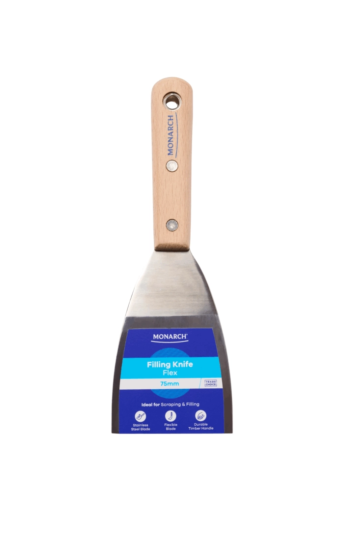 Timber Handle Filling Knife 75mm Flex