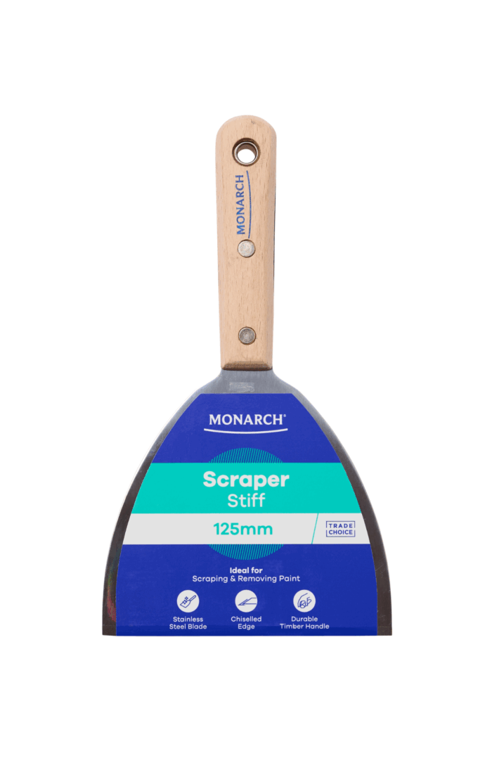 Timber Handle Scraper 125mm