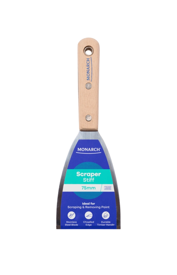 Timber Handle Scraper 75mm