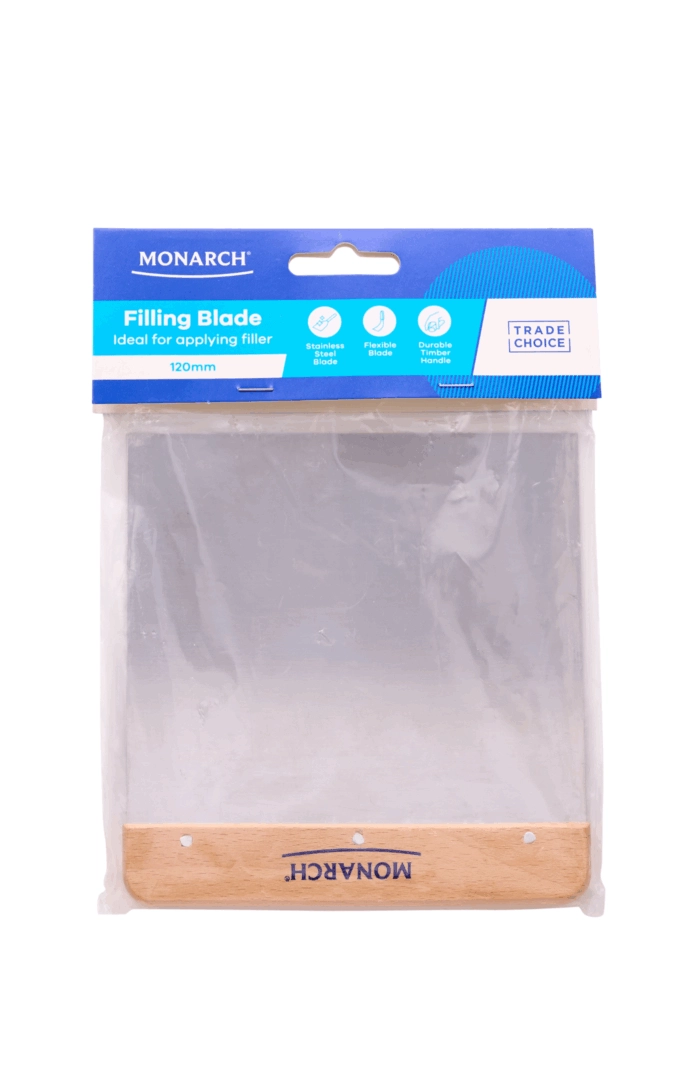 Timber Handle Filling Blade 120mm