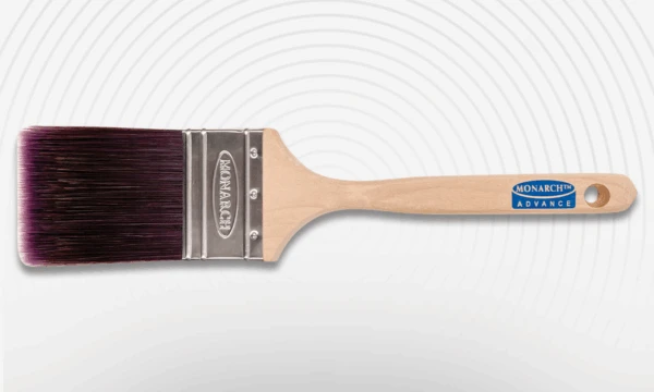 Longer handle for more reach. Carries less paint for more control on smaller and thinner areas. 